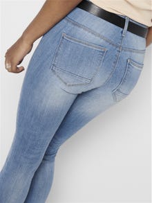 ONLY ONLKENDELL LIFE REgular waist Skinny Ankle jeans -Light Blue Denim - 15170824