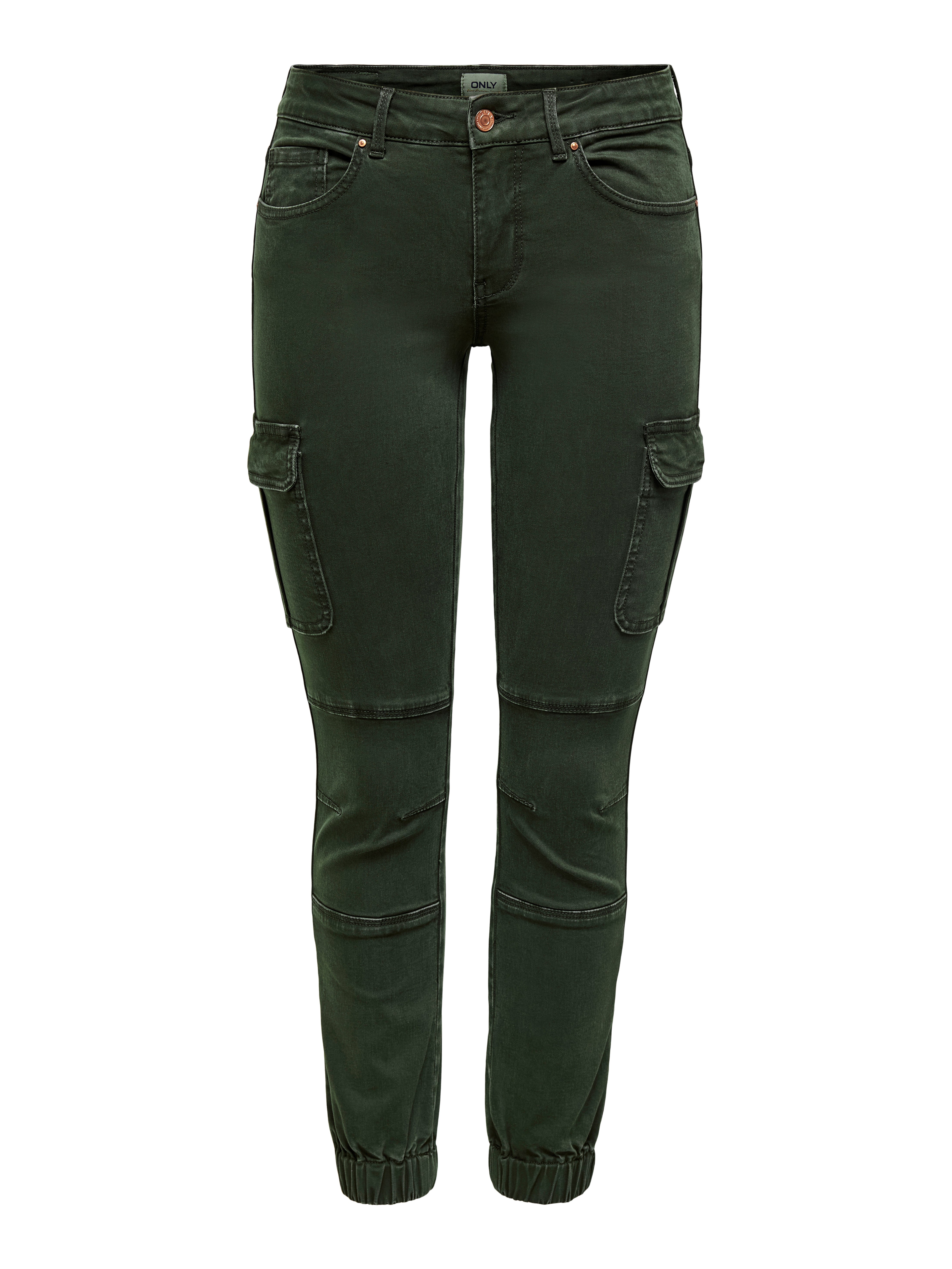 black and green cargo pants