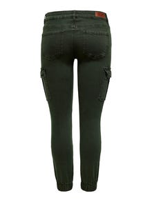 ONLY Pantalons Slim Fit Taille moyenne Élastique -Rosin - 15170889