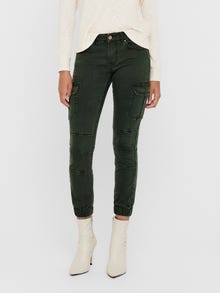 ONLY Cargo trousers with mid waist -Rosin - 15170889
