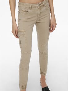ONLY Pantalons Slim Fit Taille moyenne Élastique -Nomad - 15170889