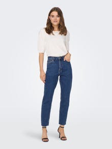 ONLY ONLEmily hw Jeans straight fit -Dark Blue Denim - 15171549