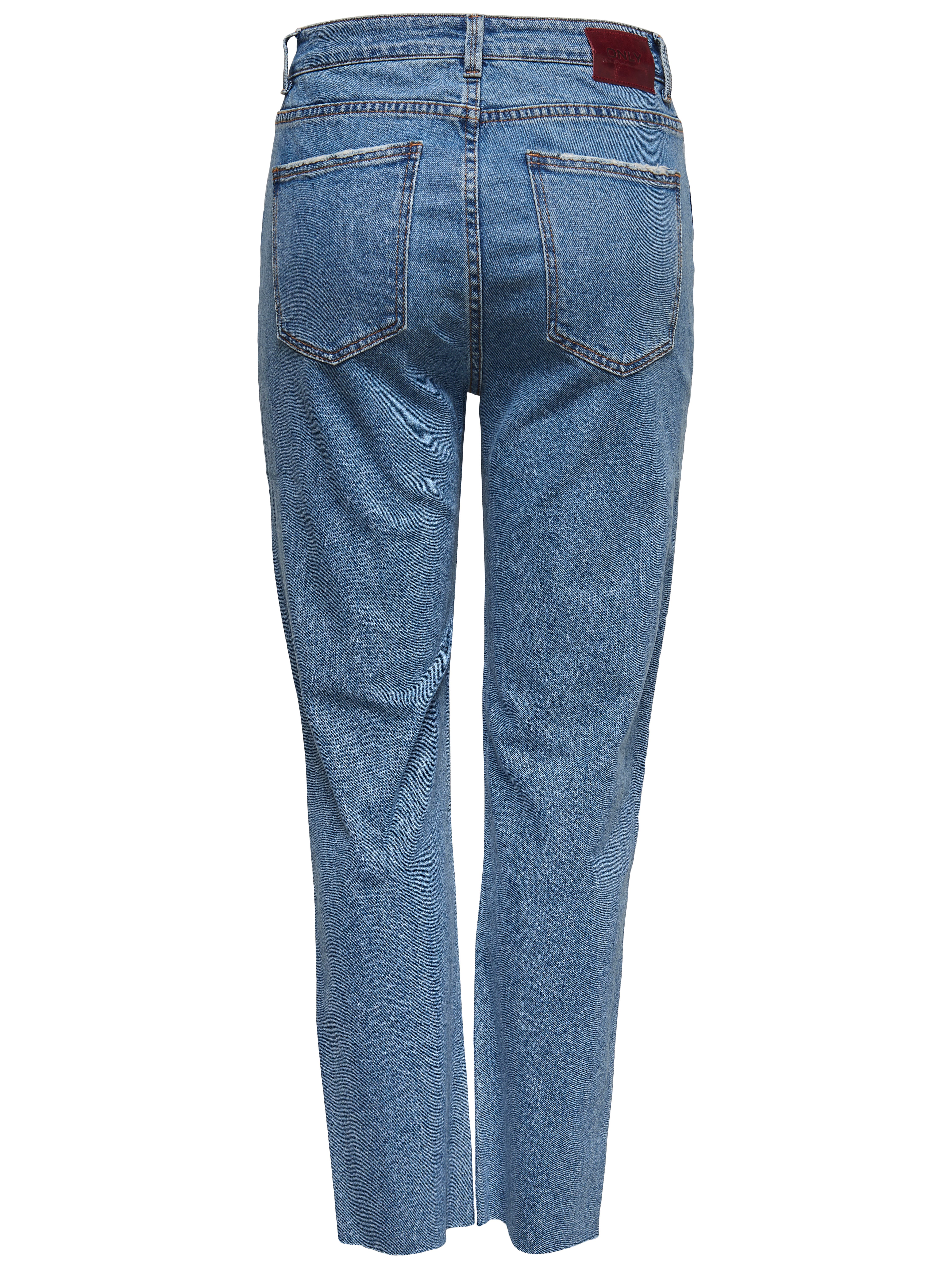 Thumbnail - Onlemily Hohe Taille Gerade Geschnitten Jeans