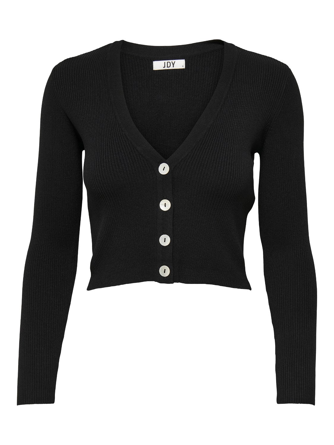 short black sweater cardigan