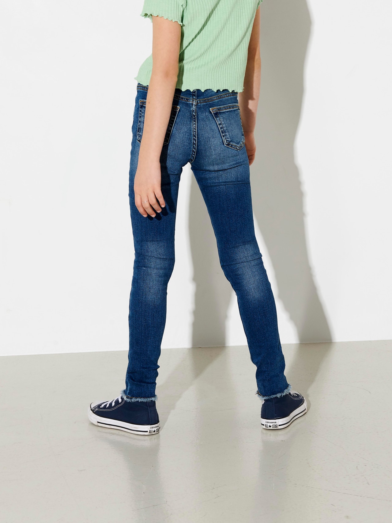 ONLY Blush Skinny jeans -Medium Blue Denim - 15173845