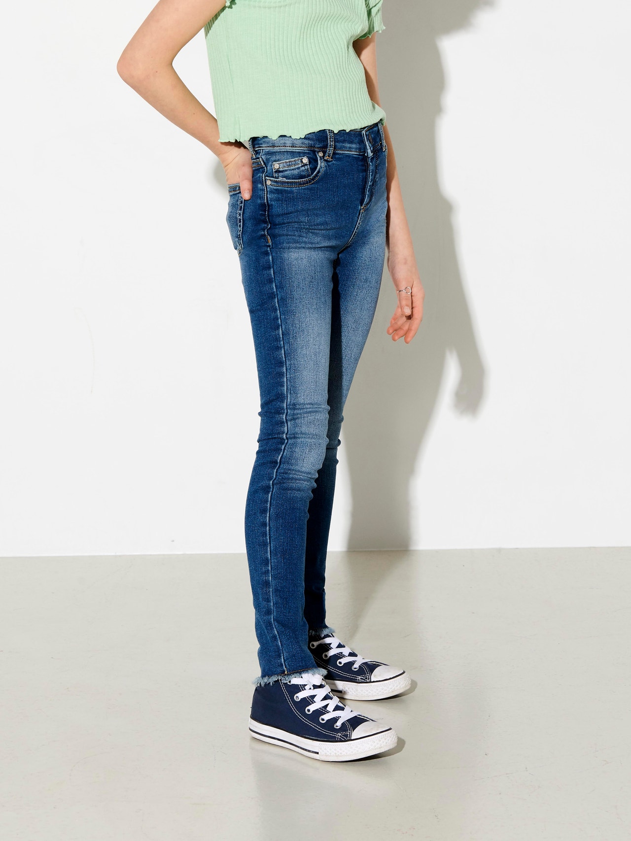 ONLY KONBlush Skinny fit jeans -Medium Blue Denim - 15173845