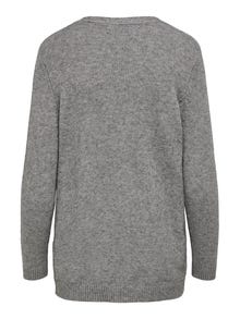 ONLY long Knitted cardigan -Medium Grey Melange - 15174274