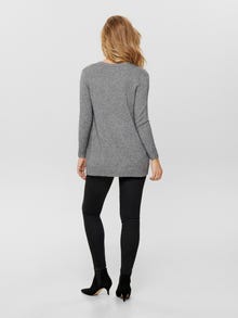 ONLY Knitted cardigan -Medium Grey Melange - 15174274