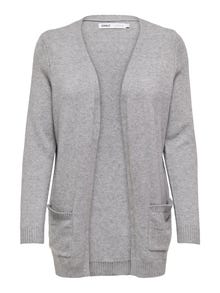 ONLY ONLLESLY Strickjacke -Ultimate Grey - 15174274