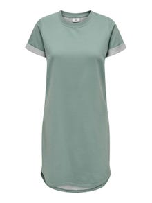 ONLY De corte loose fit Vestido -Chinois Green - 15174793