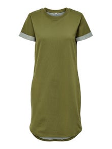 ONLY Loose fit Jurk -Martini Olive - 15174793