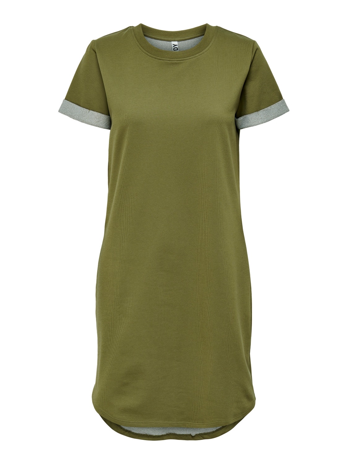 ONLY Short T-shirt Dress -Martini Olive - 15174793