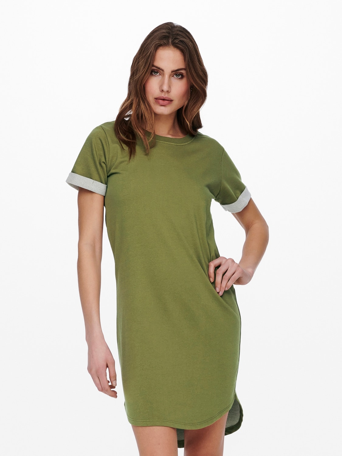 ONLY Loose Fit Kleid -Martini Olive - 15174793