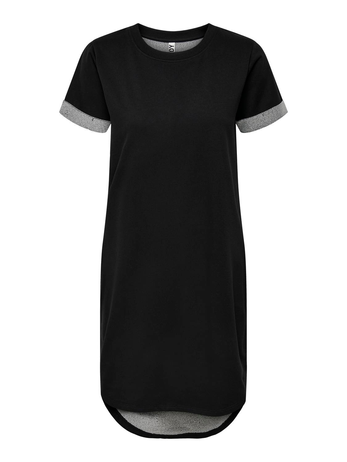 ONLY Regular Fit Round Neck Short dress -Black - 15174793