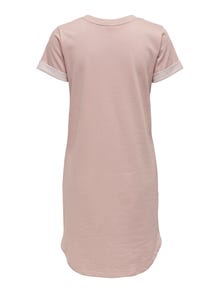 ONLY mini T-shirt Dress -Adobe Rose - 15174793