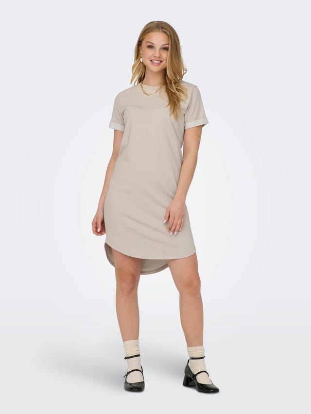 ONLY Short T-shirt Dress - 15174793