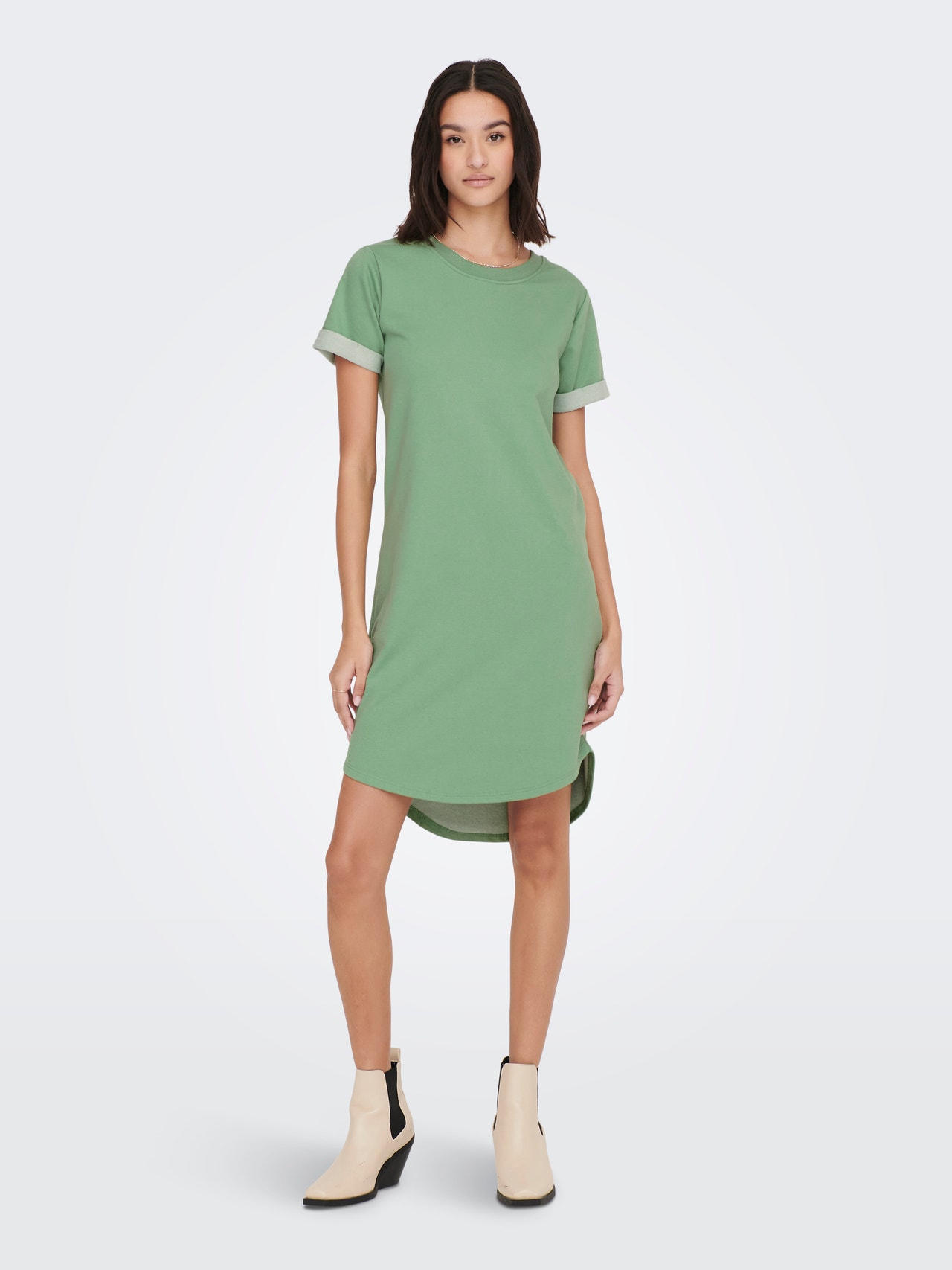 ONLY Loose fit Jurk -Basil - 15174793