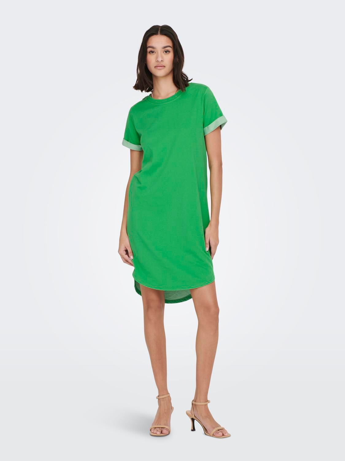 ONLY Loose fit Kjole -Kelly Green - 15174793