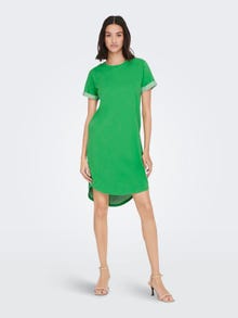 ONLY Loose fit Kjole -Kelly Green - 15174793