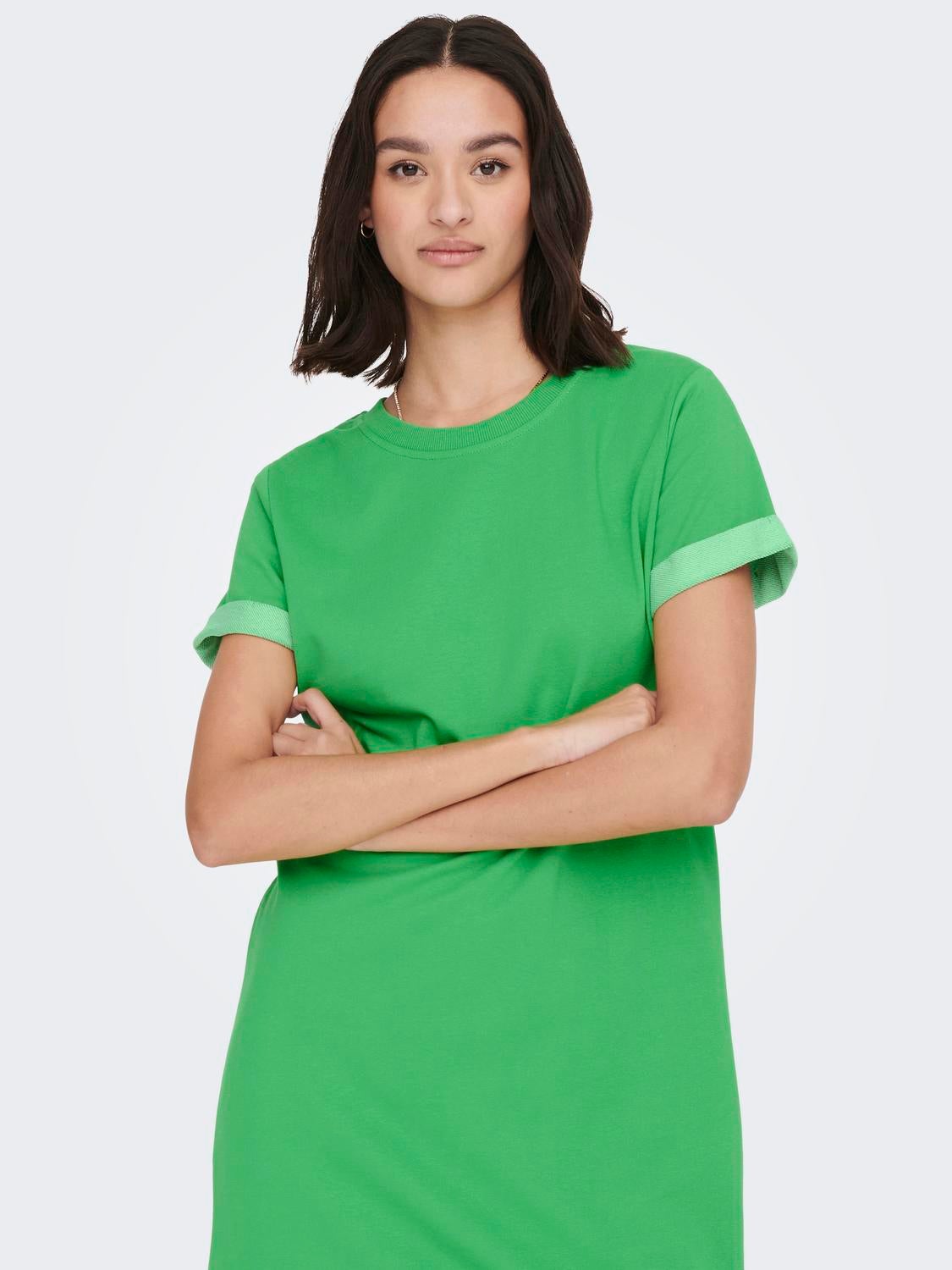 Kelly green sales t shirt dress