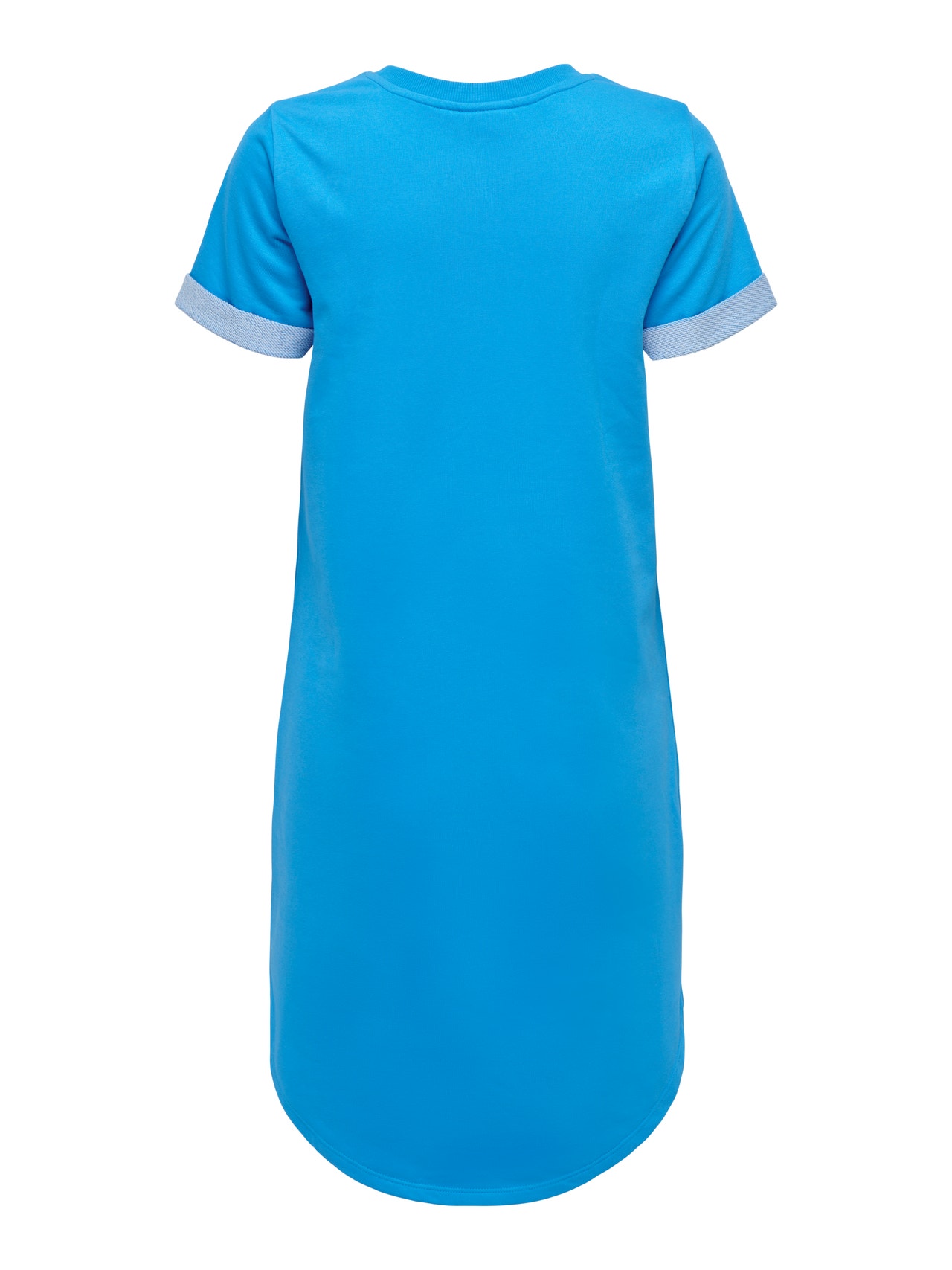 ONLY Short T-shirt Dress -Dresden Blue - 15174793
