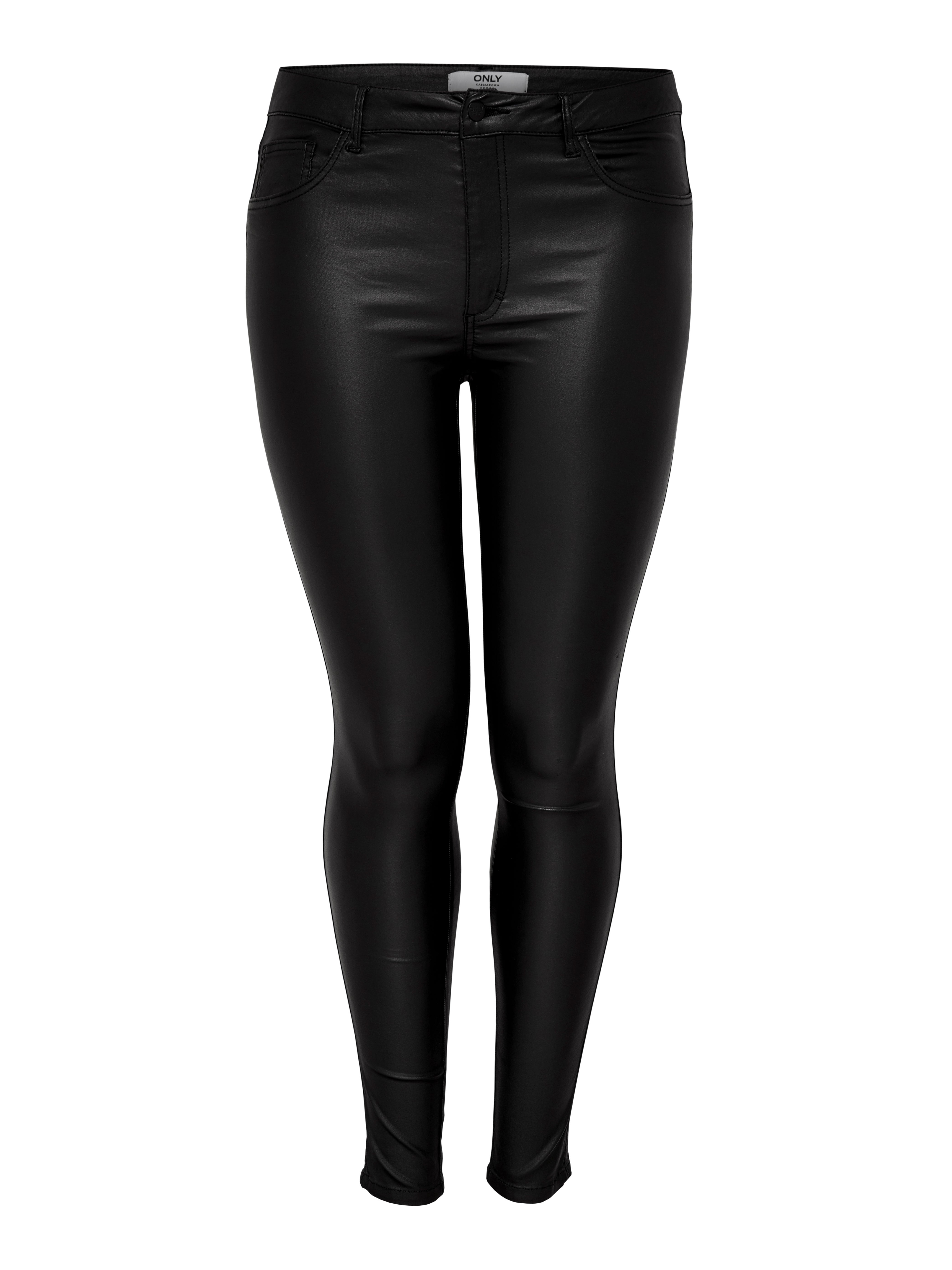 Schwarz coated reg | Curvy | Carpunk pants ONLY® skinny