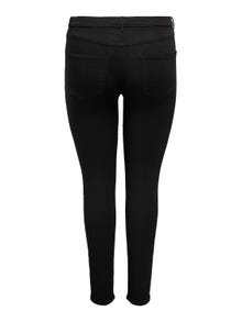 ONLY Skinny Fit Mid waist Jeans -Black - 15174943