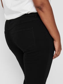 ONLY Skinny Fit Mid waist Jeans -Black - 15174943