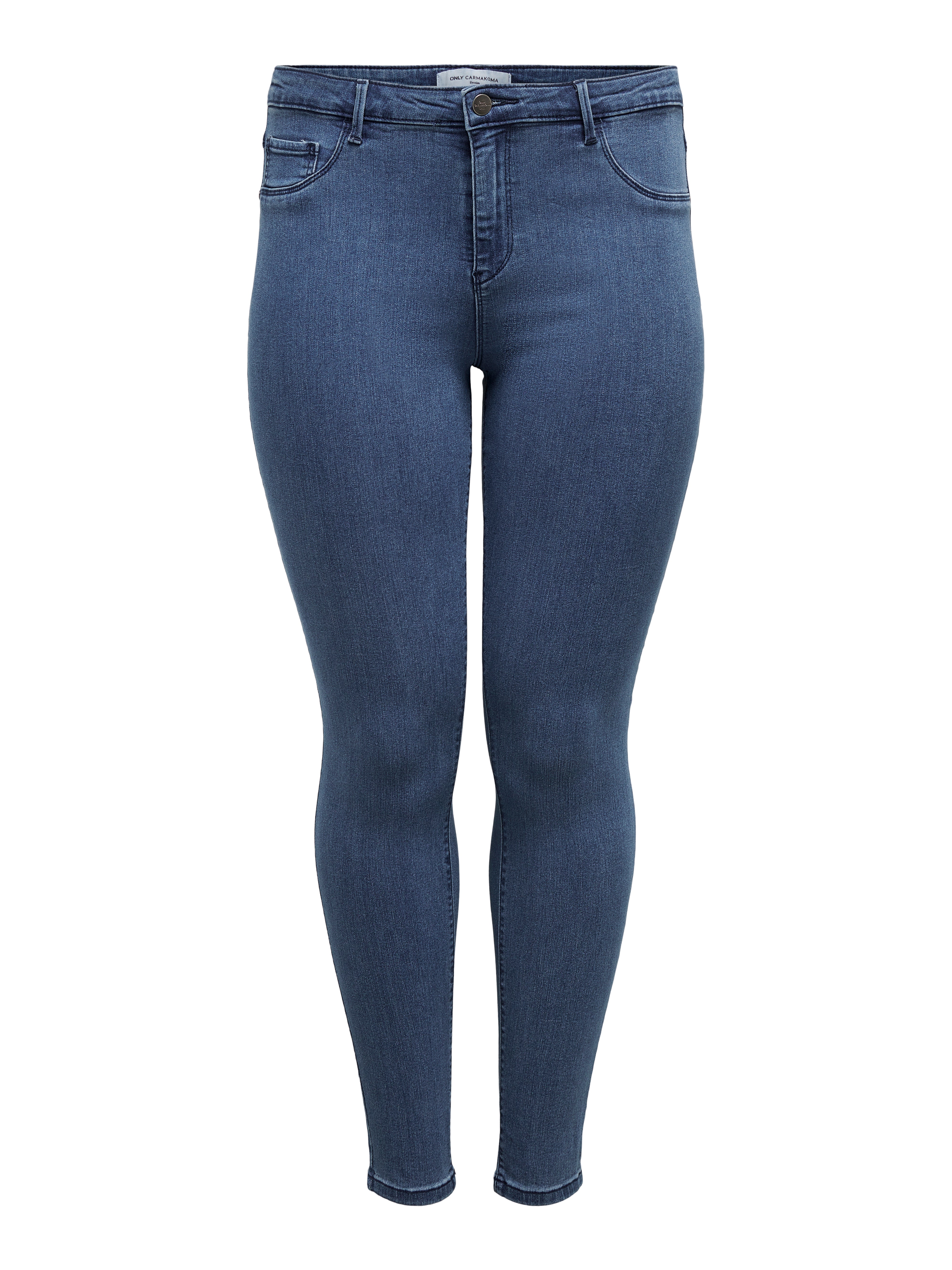 Thumbnail - Carthunder Mittlere Taille Skinny Fit Jeans