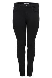 ONLY Skinny Fit High waist Jeans -Black - 15174946