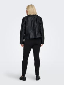 ONLY CARSTORM Hohe Taille Skinny Fit Jeans -Black - 15174946