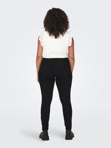 ONLY Curvy CARStorm push hw Skinny fit-jeans -Black - 15174946