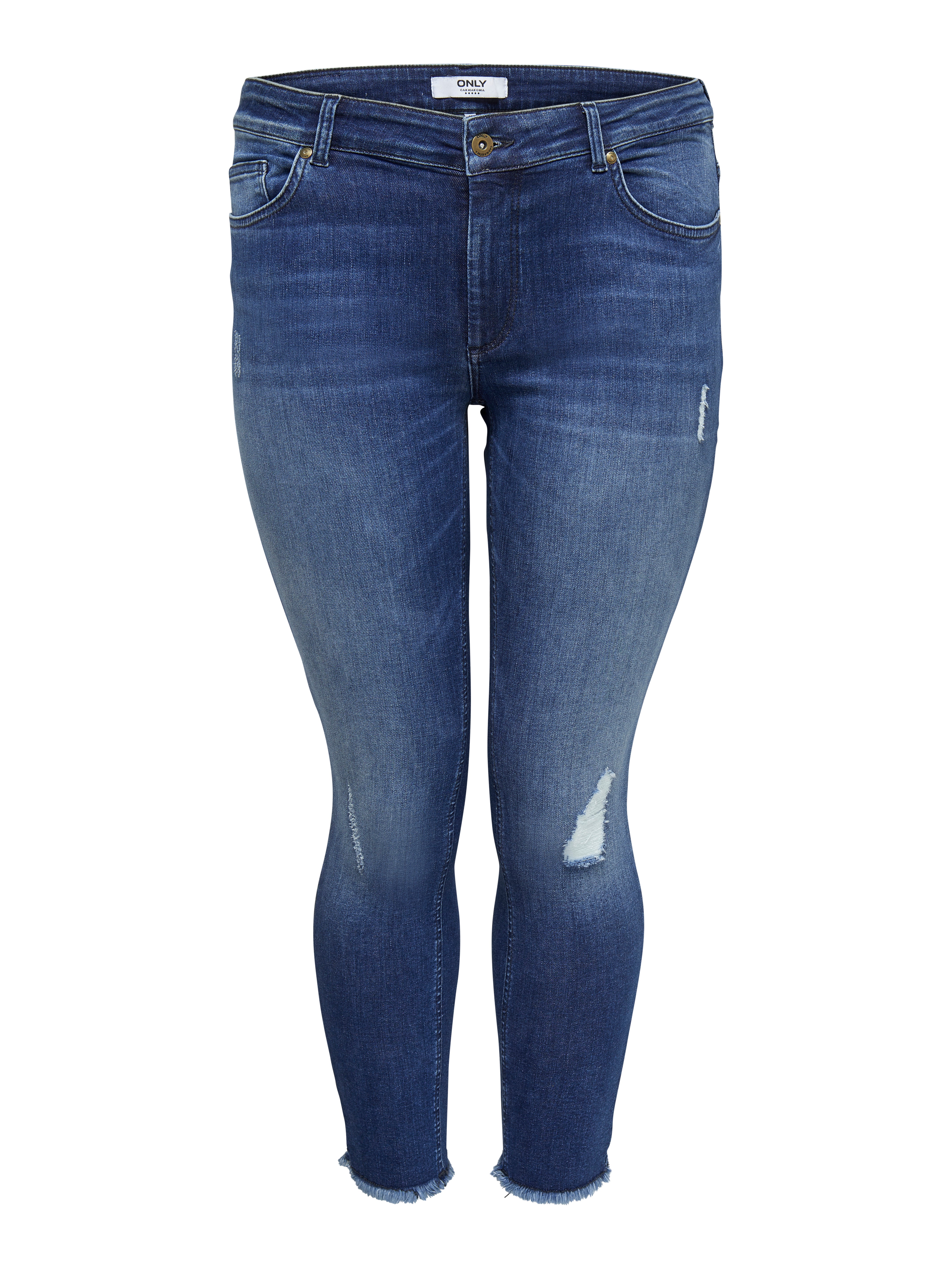Thumbnail - Carwilly Mittlere Taille Skinny Fit Jeans