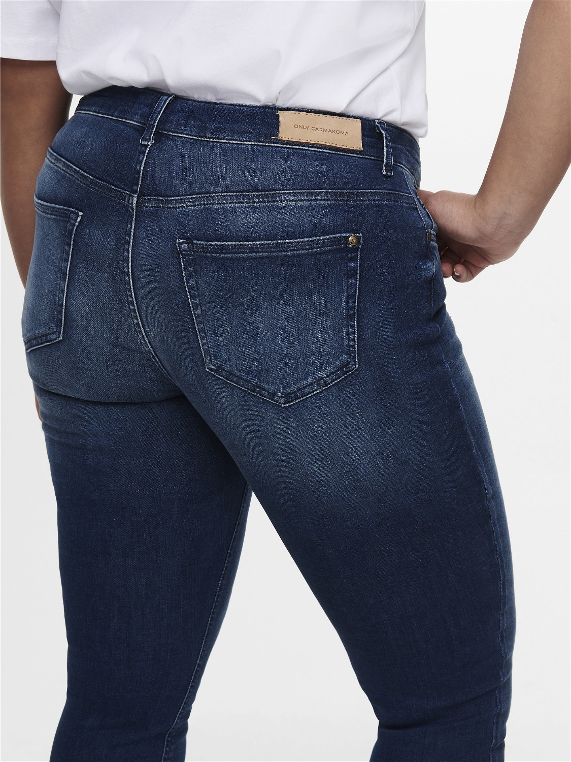 ONLY Skinny Fit Jeans -Medium Blue Denim - 15174950