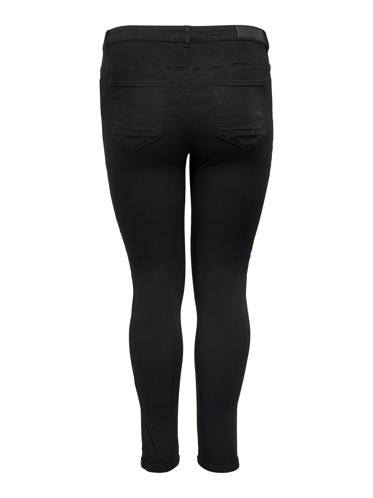 ONLY CARKARLA Normal talje Skinny fit Jeans -Black - 15174952