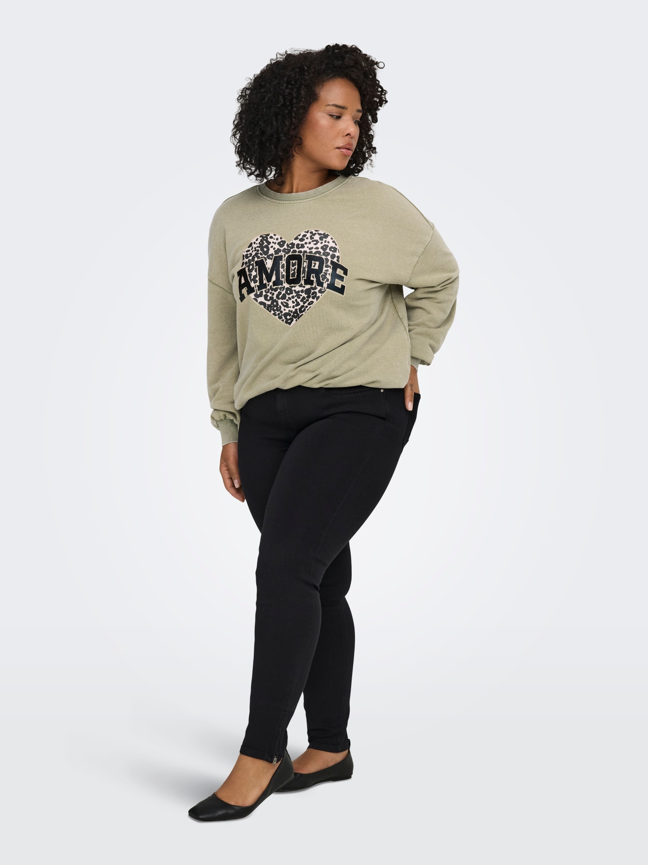 ONLY CARKARLA Normal talje Skinny fit Jeans -Black - 15174952