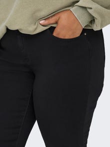 ONLY CARKARLA Normal talje Skinny fit Jeans -Black - 15174952