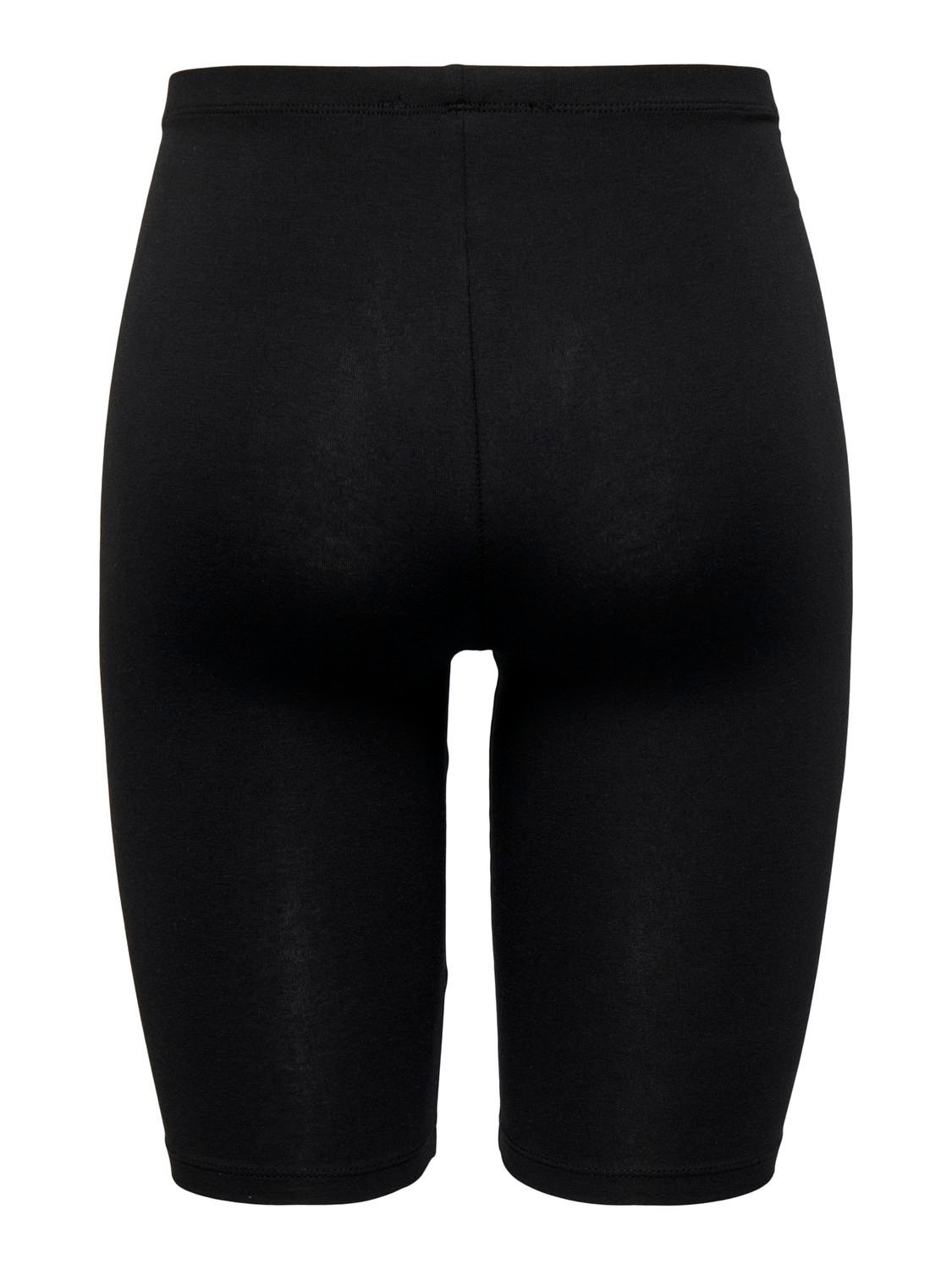 ONLY Stretch-Bikerhose Shorts -Black - 15174969