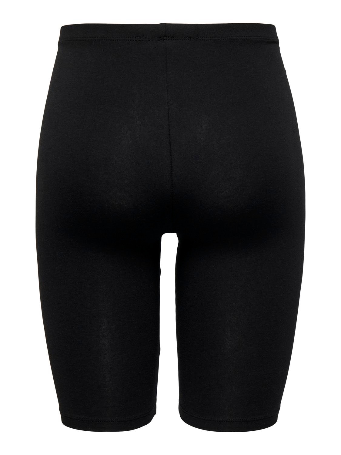 ONLY Stretchy fiets Shorts -Black - 15174969