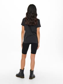 ONLY Stretch-Bikerhose Shorts -Black - 15174969