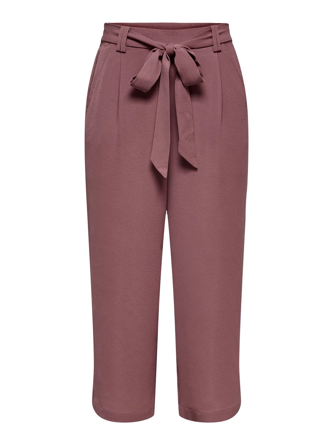 ONLY Palazzo trousers -Rose Brown - 15174974