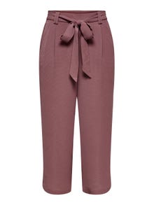 ONLY Regular Fit Trousers -Rose Brown - 15174974