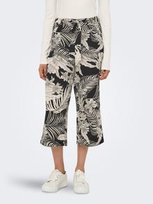 ONLY Redovno prianjanje Hlače -Black - 15174974