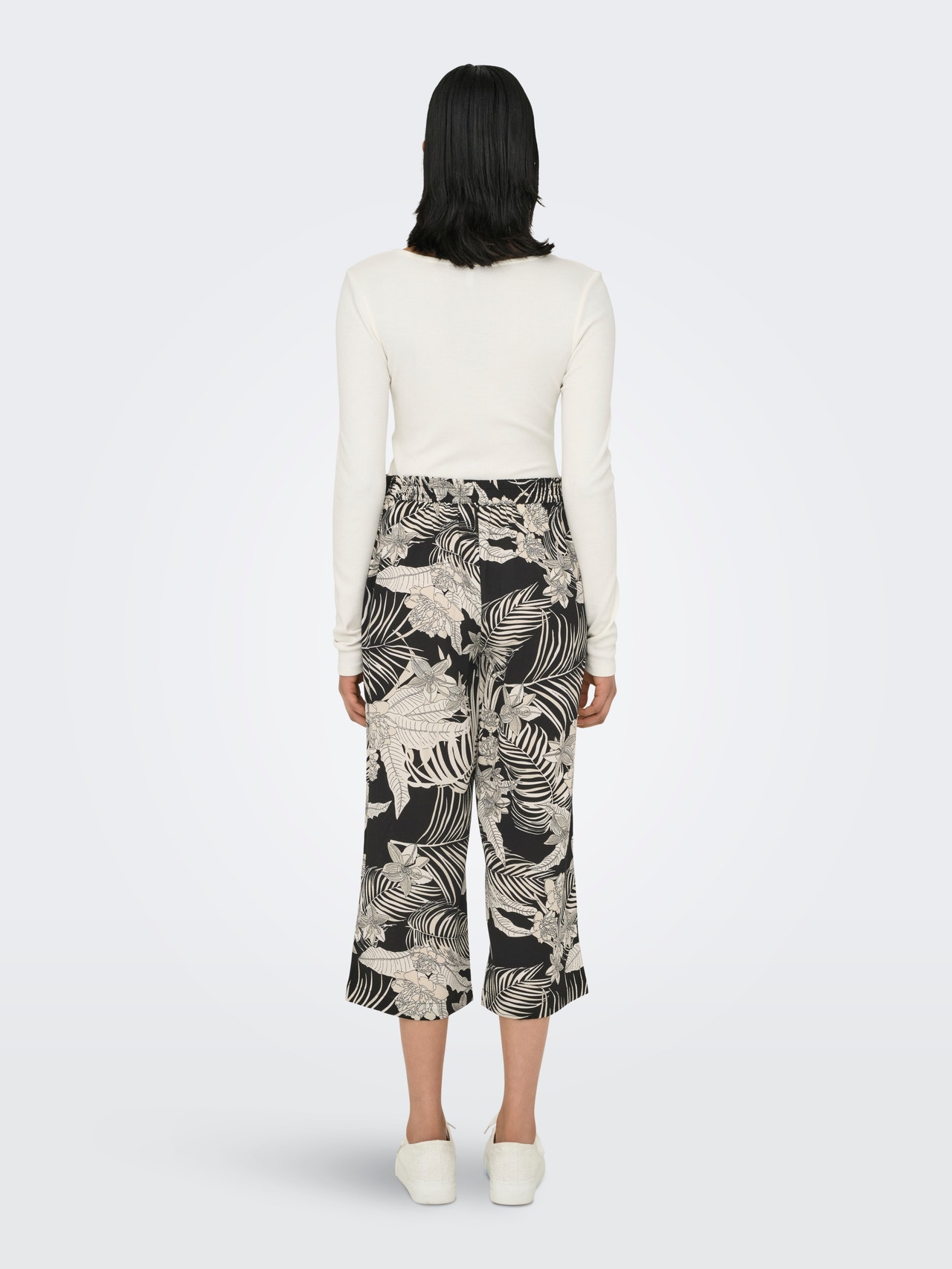 ONLY Redovno prianjanje Hlače -Black - 15174974