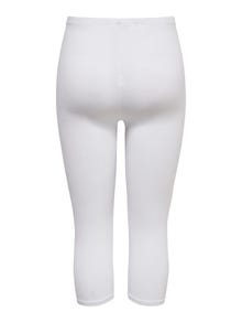 ONLY Leggings Regular Fit -White - 15175392