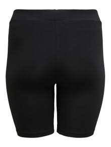 ONLY Curvy strakke Shorts -Black - 15176212
