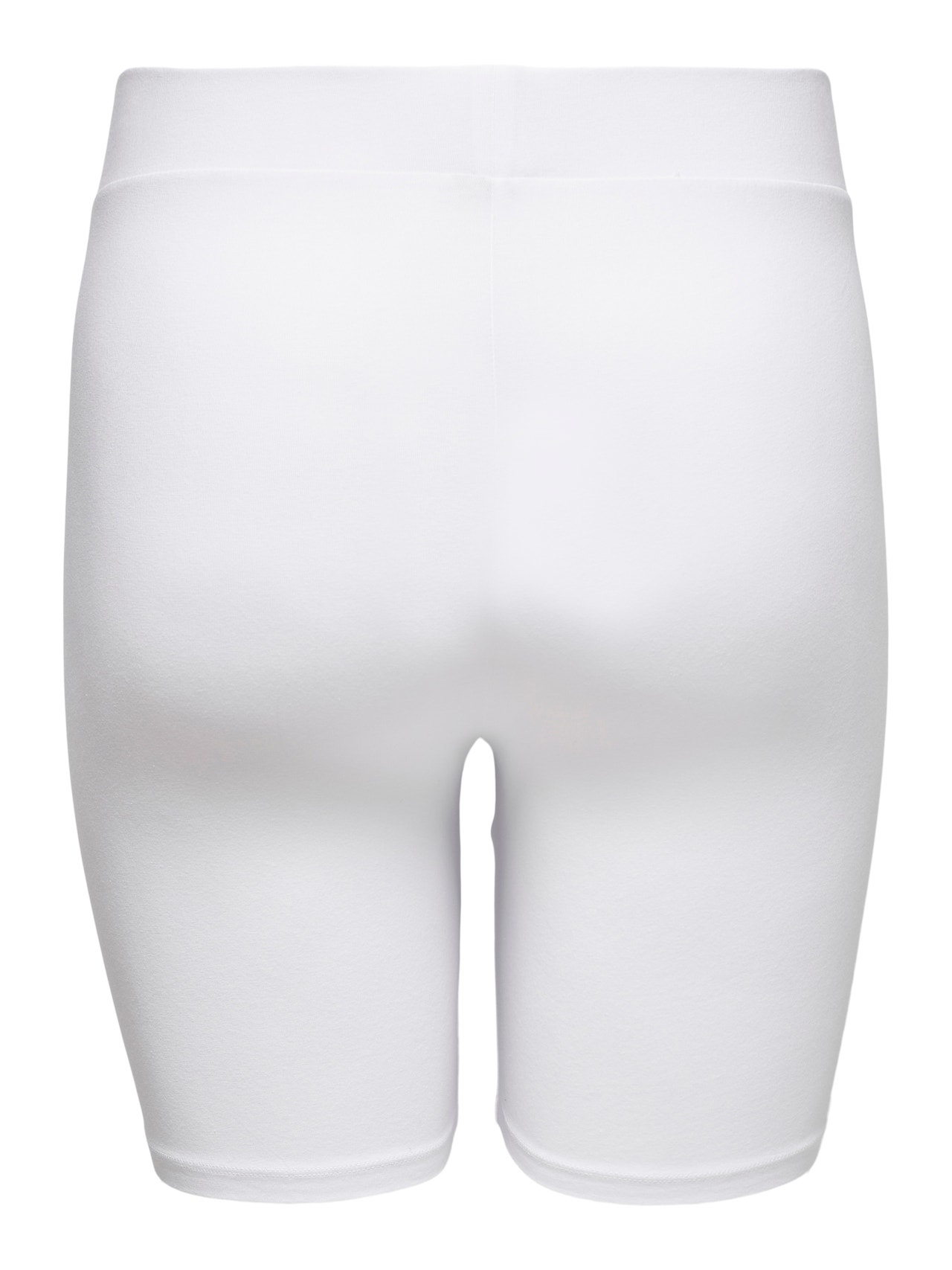 ONLY Curvy tight fit Shorts -White - 15176212