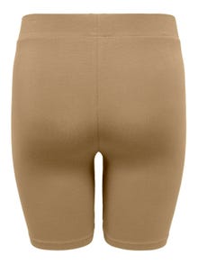 ONLY Ceñidos en tallas grandes Shorts -Tannin - 15176212