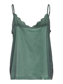 ONLY Normal geschnitten Rundhals Top -Balsam Green - 15176550