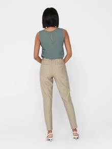 ONLY Regular Fit Regular waist Trousers -Humus - 15176615